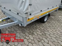 EDUARD 2615 -GE- Hochlader, Bordwände 30cm -1500kg- Lfh: 56cm -195/55R10 mit Hochplane SP-Line