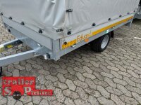 EDUARD 2615 -GE- Hochlader, Bordwände 30cm -1500kg- Lfh: 56cm -195/55R10 mit Hochplane SP-Line