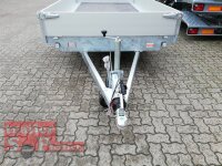 Eduard 2700 KG Hochlader - Gebremste Doppelachser - 3.56x1.8m - Ladehöhe:63 cm - 195/50R13 - Bordwände 30cm