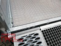 Saris Magnum MG 406 184 3500 2 - Maxx ForceOne 3500 - Maschinentransporter - Ladehöhe: 40 cm - Alu Boden - Auffahrrampe geschlossen
