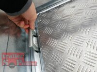 Saris Magnum MG 406 184 3500 2 - Maxx ForceOne 3500 - Maschinentransporter - Ladehöhe: 40 cm - Alu Boden - Auffahrrampe geschlossen