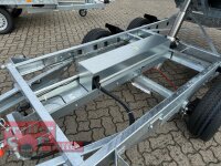 Eduard 3000 KG - 3 Seitenkipper -  Gebremster Doppelachser - 3.3x1.8m - Ladehöhe:63 cm - 195/50R13C - Auffahrrampen - E-Pumpe