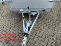 EDUARD 3318 -GD- 3 Seitenkipper, Auffahrschienen, Bordwände 30cm -3000kg- E & H-Pumpe - Lfh: 63cm -195/50R13