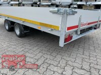 EDUARD 4020 -GD- Hochlader, Auffahrschienen & Winde, Bordwände 30cm -2700kg- Lfh: 56cm -195/55R10