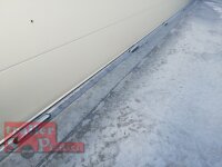 Eduard 3500 KG - 3 Seitenkipper -  Gebremster Doppelachser - 3.3x1.8m - 40 cm ALU Wände - Ladehöhe:63 cm - 195/50R13C - Auffahrrampen - E-Pumpe