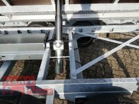 Eduard 3500 KG - 3 Seitenkipper -  Gebremster Doppelachser - 3.3x1.8m - 40 cm ALU Wände - Ladehöhe:63 cm - 195/50R13C - Auffahrrampen - E-Pumpe