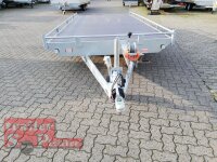 EDUARD 4020 -GD- Hochlader, Auffahrschienen & Winde, reling 10cm -2700kg- Lfh: 63cm -195/50R13 mit Stützen - Staukiste und 100 KM/H