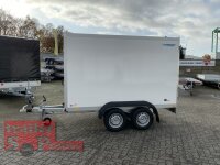 WM Meyer AZ 2030/151 S30 - 2000 - Sandwich - Kofferanhänger mit Zurrleisten / Sperrbalken und 100 KM/H