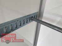 WM Meyer AZ 2030/151 S30 - 2000 - Sandwich - Kofferanhänger mit Zurrleisten / Sperrbalken und 100 KM/H
