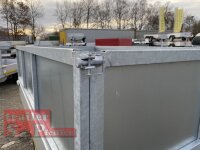 EDUARD 2615 -UD- Heckkipper, Bordwände 30cm -0750kg- H-Pumpe - Lfh: 63cm -195/50R13 mit Stahl - Kastenaufsatz - Stützrad