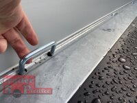 Eduard 750 KG Rückwärts Kipper - Ungebremste Doppelachser - 2.6x1.5m - Ladehöhe:72 cm - 155R13 - Bordwände 30cm mit Kastenaufsatz 60 cm