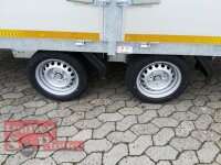 Eduard 2700 KG Hochlader - Gebremste Doppelachser - 4.56x2.0m - Ladehöhe:63 cm - 195/50R13 - Bordwände 30cm