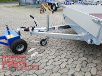 Eduard 2700 KG Hochlader - Gebremste Doppelachser - 4.56x2.0m - Ladehöhe:63 cm - 195/50R13 - Bordwände 30cm