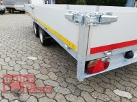 Eduard 2700 KG Hochlader - Gebremste Doppelachser - 4.56x2.0m - Ladehöhe:63 cm - 195/50R13 - Bordwände 30cm