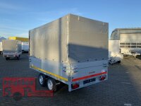 EDUARD 3116 -GD- Hochlader, Bordwände 30cm -2000kg- Lfh: 72cm -155R13 mit 3116 - AufsatzBordwände pendelbar - 30cm hoch und Hochplane SP-Line