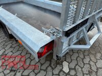 Vlemmix MT-4015-3500 - F Maschinentransporter - Baggeranhänger