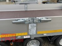 Eduard 3500 KG Hochlader - Gebremste Tridem-Achser - 4.5x2.0m - Ladehöhe:56 cm - 195/55R10 - ALU Bordwände 30cm - ALU Auffahrrampen
