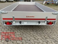 EDUARD 4020 -GT- Hochlader, Auffahrschienen & Winde, Bordwände 30cm -3500kg- Lfh: 56cm -195/55R10