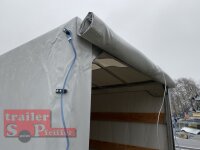 EDUARD 4018 -GD- Hochlader, Auffahrschienen & Winde, Bordwände 30cm -2700kg- Lfh: 63cm -195/50R13 mit Hochplane SP-Line - Heckrollo