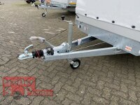 EDUARD 4018 -GD- Hochlader, Auffahrschienen & Winde, Bordwände 30cm -2700kg- Lfh: 63cm -195/50R13 mit Hochplane SP-Line - Heckrollo