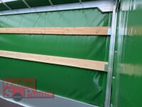 Eduard 2700 KG Multitransporter 356 x 180 - 2.700 kg - 63 cm Ladekante - Rampen und Winde mit Hochplane SP-Line