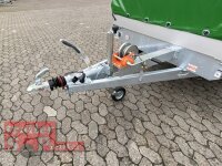 Eduard 2700 KG Multitransporter 356 x 180 - 2.700 kg - 63 cm Ladekante - Rampen und Winde mit Hochplane SP-Line