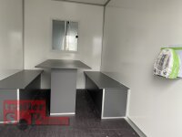 WM Meyer Bauwagen BW 1537/206 Speed - mit Strom - Bänke - Heizung - 100 KM/H