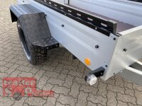 TPV TL-EB3 Offroad - 1300 kg gebremst Kastenanhänger mit 15" Geländebereifung und Reling