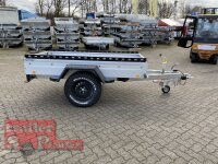 TPV TL-EB3 Offroad - 1300 kg gebremst Kastenanhänger mit 15" Geländebereifung und Reling