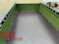 TPV TL-EB2 bronze Offroad - 1000 kg gebremst Kastenanhänger mit 15" Geländebereifung und Reling
