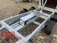 Eduard 2700 KG Heckkipper - Gebremste Doppelachser - 3.1x1.6m - Ladehöhe:63 cm - 195/50R13 - Bordwände 30cm - E-Pumpe - Hochplane SP-Line