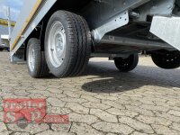 EDUARD 4020 -GD- Hochlader, kippbar, Auffahrklappe, Bordwände 30cm -3000kg- E-Pumpe - Lfh: 63cm -195/50R13