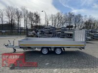 EDUARD 4020 -GD- Hochlader, kippbar, Auffahrklappe, Bordwände 30cm -3000kg- E-Pumpe - Lfh: 63cm -195/50R13