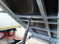 EDUARD 3116 -GD- Heckkipper, Bordwände 30cm -2500kg- H-Pumpe - Lfh: 72cm -165R13 mit 3116 - Laubgitter pendelbar - 70cm hoch