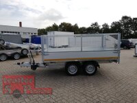 EDUARD 3116 -GD- Heckkipper, Bordwände 30cm -2500kg- H-Pumpe - Lfh: 72cm -165R13 mit 3116 - Laubgitter pendelbar - 70cm hoch