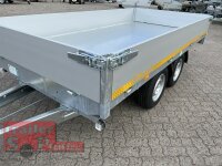 EDUARD 3116 -GD- Heckkipper, Auffahrschienen, Bordwände 30cm -2700kg- E-Pumpe - Lfh: 72cm -185/70R13