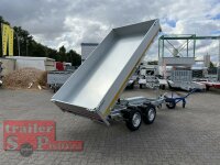 EDUARD 3116 -GD- Heckkipper, Auffahrschienen, Bordwände 30cm -2700kg- E-Pumpe - Lfh: 72cm -185/70R13