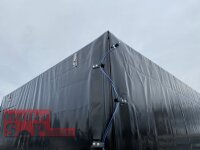 EDUARD 3118 -GD- Heckkipper, Auffahrschienen, Heckstützen, Bordwände 30cm -2700kg- H-Pumpe - Lfh: 63cm -195/50R13 mit Hochplane SP-Line