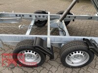 EDUARD 3118 -GD- Heckkipper, Auffahrschienen, Heckstützen, Bordwände 30cm -2700kg- H-Pumpe - Lfh: 63cm -195/50R13 mit Hochplane SP-Line