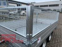 Saris K1 276 150 2000 2 - 2000 kg Heckkipper mit Gitteraufsatz