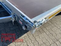 EDUARD 5022 -GD- Hochlader, kippbar, Rampen, Bordwände 10cm -3000kg- H-Pumpe - lfh: 56cm -195/55R10