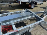EDUARD 3116 -GD- Heckkipper, Auffahrschienen, Bordwände 30cm -2700kg- E-Pumpe - Lfh: 63cm -195/50R13 mit 3116 - Laubgitter pendelbar - 70cm hoch
