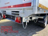 EDUARD 3116 -GD- Heckkipper, Auffahrschienen, Bordwände 30cm -2700kg- E-Pumpe - Lfh: 63cm -195/50R13 mit 3116 - Laubgitter pendelbar - 70cm hoch