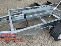 EDUARD 3118 -GD- Heckkipper, Auffahrschienen, Bordwände 30cm -2700kg- E-Pumpe - Lfh: 63cm -195/50R13 mit Hochplane SP-Line