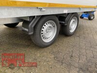 Eduard 2000 KG Hochlader - Gebremste Doppelachser - 4.0x2.0m - Ladehöhe:72 cm - 155R13 - Bordwände 30cm mit Hochplane SP-Line