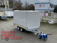 EDUARD 4020 -GD- Hochlader, Bordwände 30cm -2000kg- Lfh: 72cm -155R13 mit Hochplane SP-Line