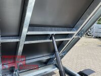 Saris K1 256 150 1500 E Black Edition - 1500 kg Heckkipper - Einachser - gebremst - Bordwände 35 cm - E-Pumpe