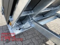Saris K1 256 150 1500 E Black Edition - 1500 kg Heckkipper - Einachser - gebremst - Bordwände 35 cm - E-Pumpe