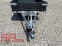 Saris K1 256 150 1500 E Black Edition - 1500 kg Heckkipper - Einachser - gebremst - Bordwände 35 cm - E-Pumpe