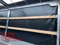 EDUARD 5022 -GD- Hochlader, Auffahrschienen & Winde, Bordwände 30cm -3000kg- Lfh: 63cm -195/50R13 mit Hochplane SP-Line Schiebeplane links
